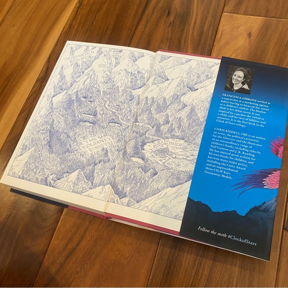 NWOT A Clock of Stars the Shadow Moth/ signed hardcover - Picture 4 of 6